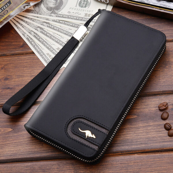 New Men's Wallet Long Zipper - Image 6
