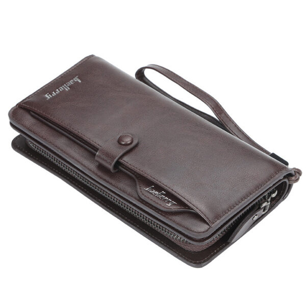 Men's Retro Multifunction Phone Bag Wallet - Image 2