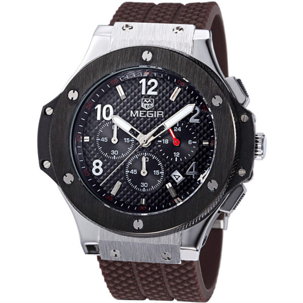 Watches Men Luxury Quartz Wrist Watch Male Sports Military Chronograph Watches - Image 7