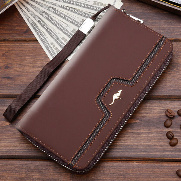 New Men's Wallet Long Zipper - Image 10