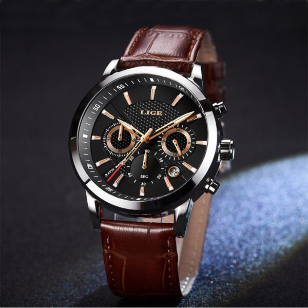 Men Fashion Sport Quartz Clock Mens Watches - Image 2