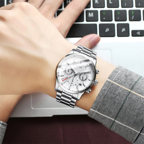 Men Fashion Sport Quartz Clock Mens Watches - Image 4