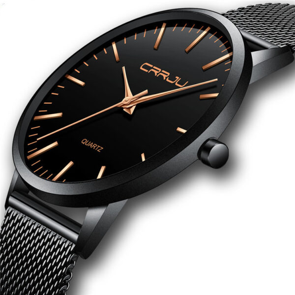 Unisex Business Quartz Watch – Casual & Elegant | SharpGlory - Image 2