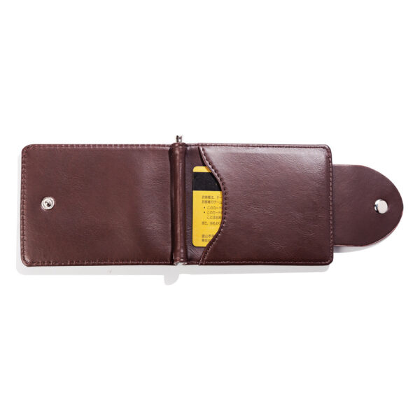 PU Leather Wallet Short Fashion Men's Wallet - Image 7