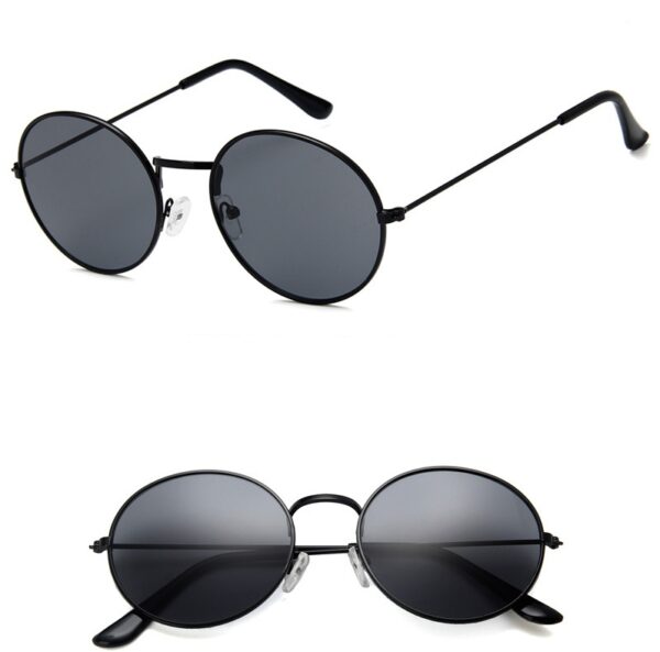New Korean round jelly sunglasses transparent ocean sunglasses sunglasses vintage sunglasses 3019 - Image 9