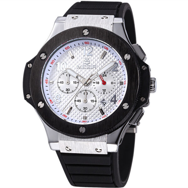 Watches Men Luxury Quartz Wrist Watch Male Sports Military Chronograph Watches - Image 5