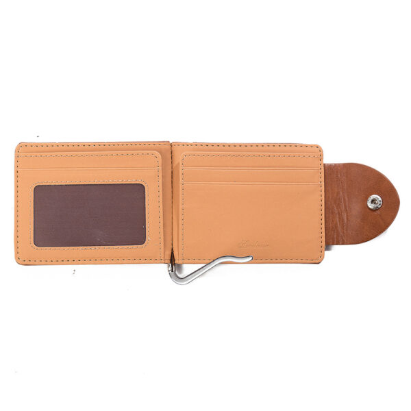 PU Leather Wallet Short Fashion Men's Wallet - Image 2