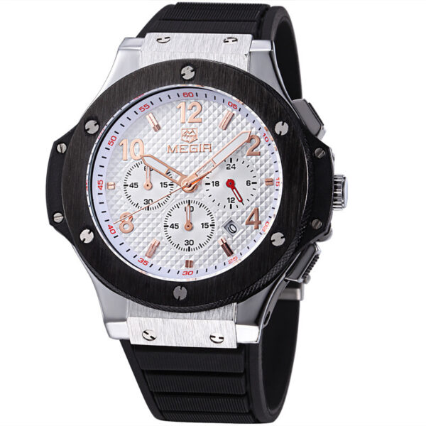 Watches Men Luxury Quartz Wrist Watch Male Sports Military Chronograph Watches - Image 8