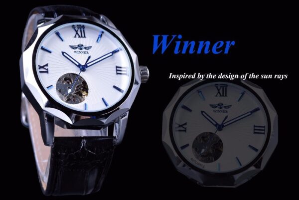WINNER Men’s Mechanical Business Watch For Men – Luxury Design - Image 3