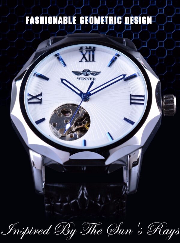WINNER Men’s Mechanical Business Watch For Men – Luxury Design - Image 2