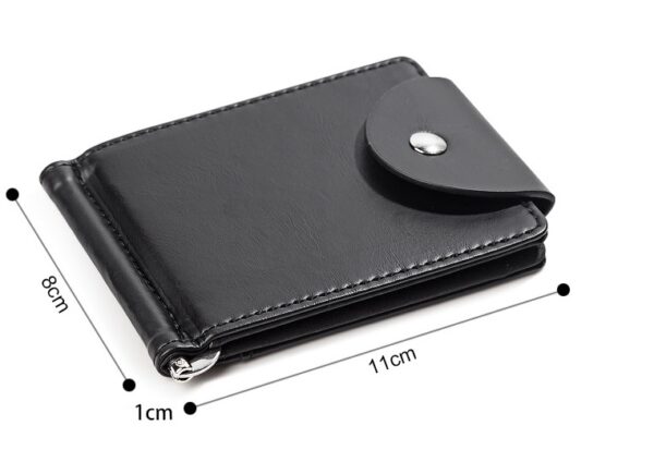 PU Leather Wallet Short Fashion Men's Wallet - Image 4