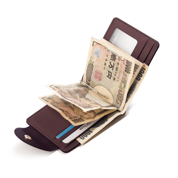 PU Leather Wallet Short Fashion Men's Wallet - Image 9