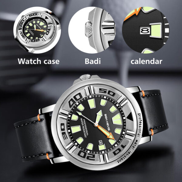 Business Men's Quartz Watches Waterproof - Image 5