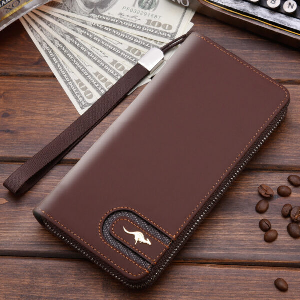 New Men's Wallet Long Zipper - Image 9
