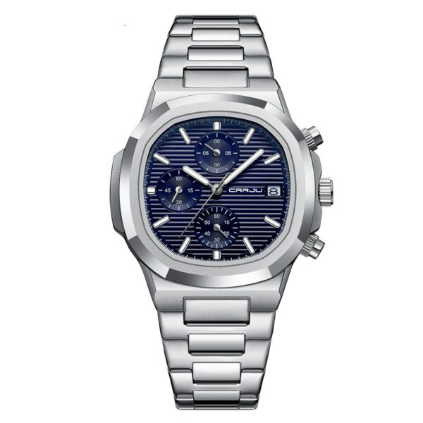 Multifunctional Quartz Waterproof Calendar Six-pin Watch - Image 5