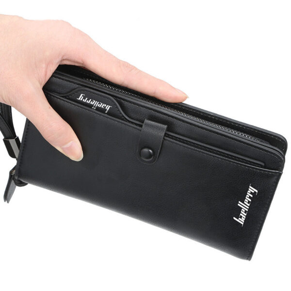 Men's Retro Multifunction Phone Bag Wallet - Image 6