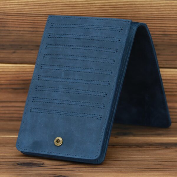 Men's Long Mobile Phone Bag Money Bag Head Layer Cowhide Crazy Ma Card Bag Wallet Card Clip Big Card Clip Thin - Image 10
