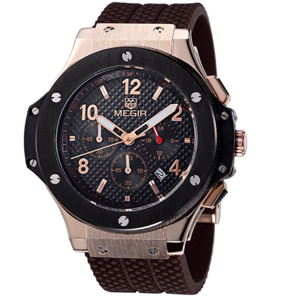 Watches Men Luxury Quartz Wrist Watch Male Sports Military Chronograph Watches - Image 6