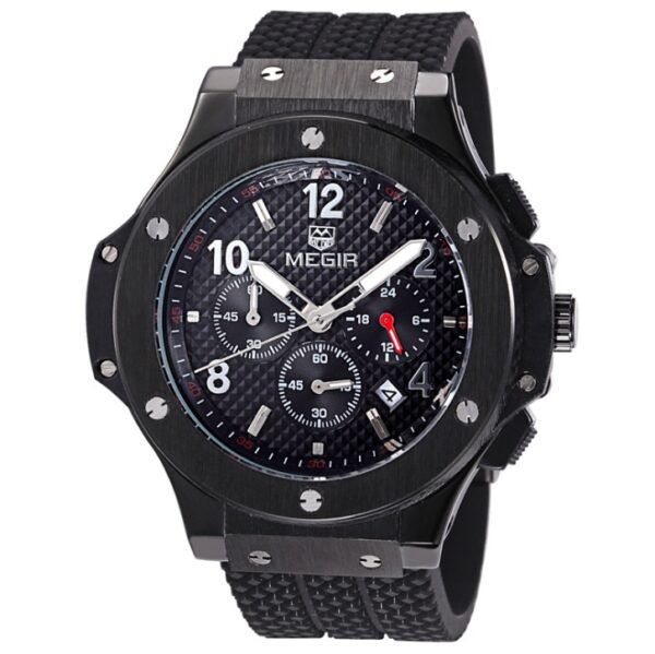 Watches Men Luxury Quartz Wrist Watch Male Sports Military Chronograph Watches - Image 4