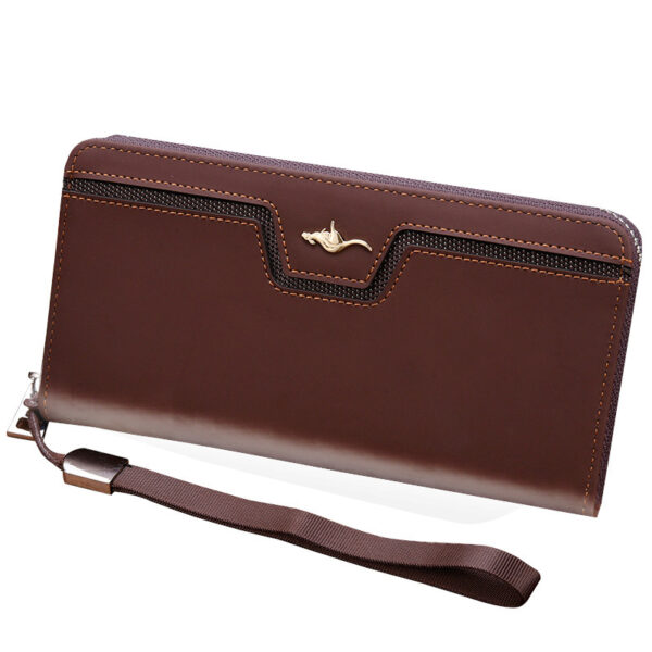 New Men's Wallet Long Zipper - Image 4