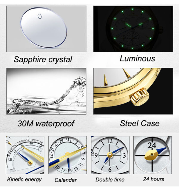 Carnival Watches Full Automatic Mechanical Watches Fashion Trends - Image 6