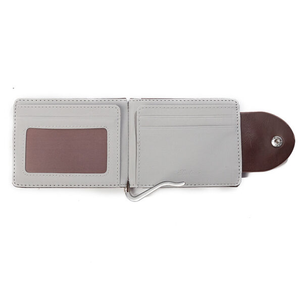 PU Leather Wallet Short Fashion Men's Wallet - Image 6