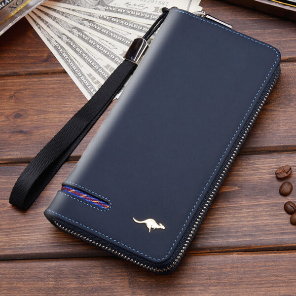 New Men's Wallet Long Zipper - Image 5