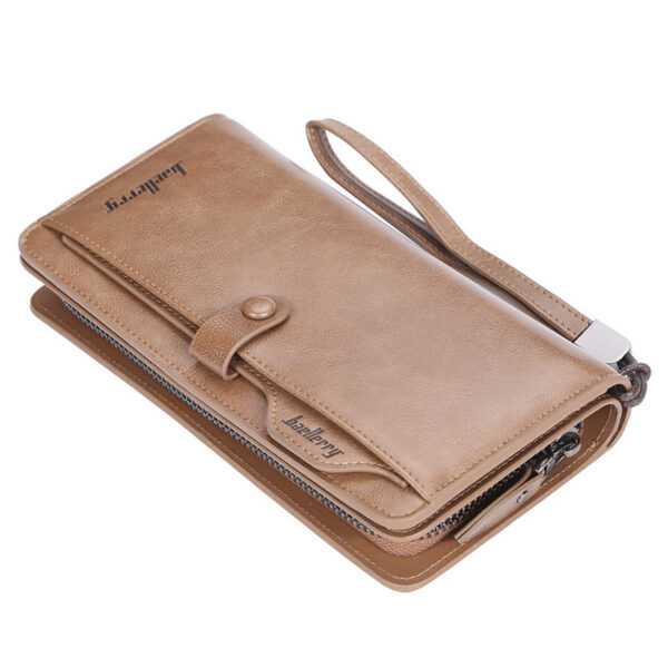 Men's Retro Multifunction Phone Bag Wallet - Image 7