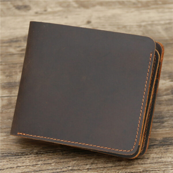 Men's Card Holder Genuine Leather Wallet - Image 6