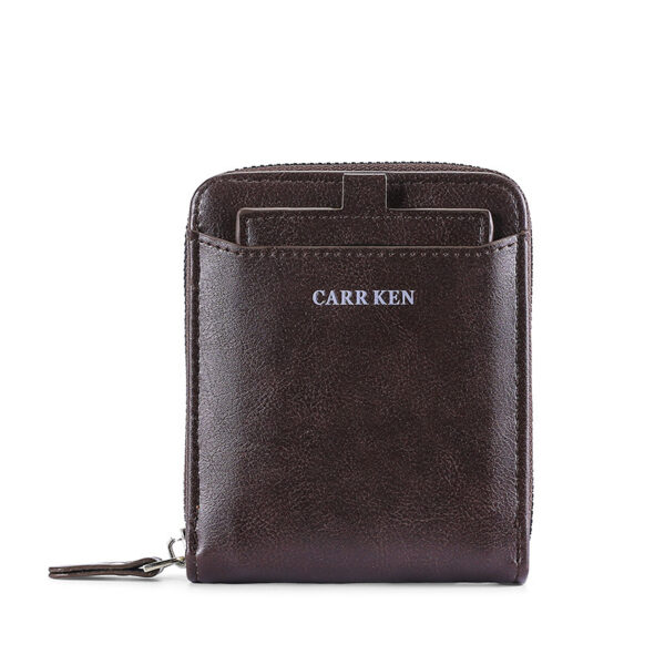 Men's Short Casual Fashion Zipper Wallet - Image 6