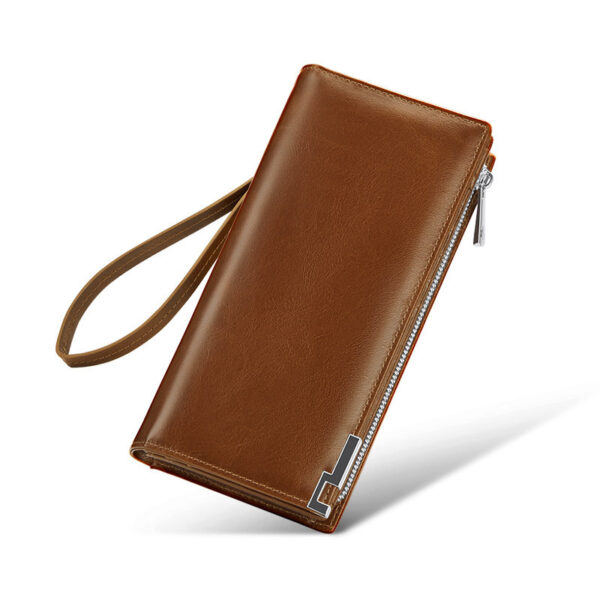 Cash Bag Cowhide Wallet Large Capacity - Image 9