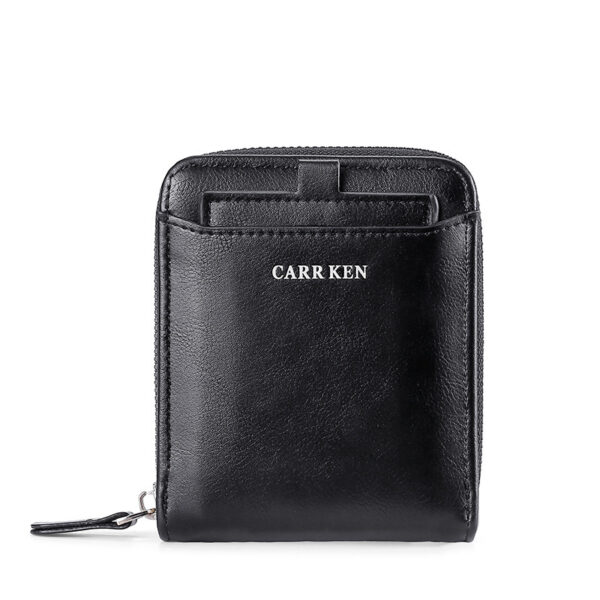 Men's Short Casual Fashion Zipper Wallet - Image 7