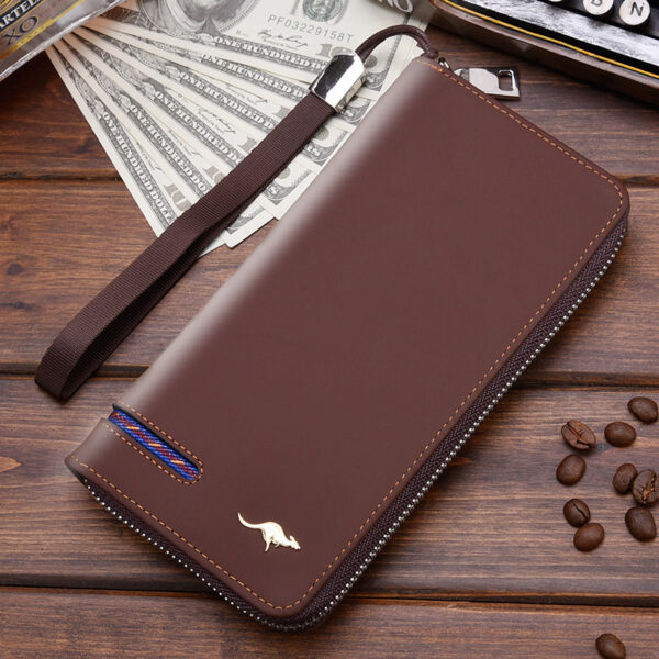 New Men's Wallet Long Zipper - Image 2