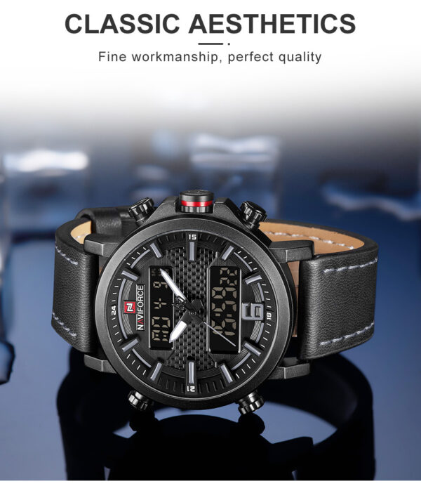 Naviforce Men's Watch – Stylish, Durable & Multifunctional Timepiece for Men - Image 2