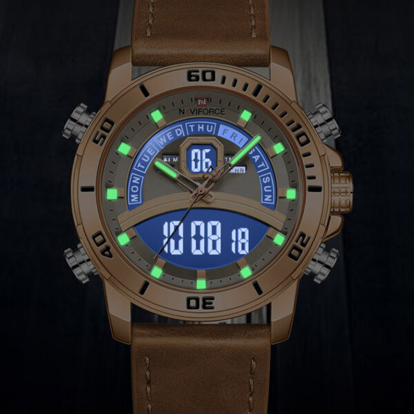 NAVIFORCE belt quartz watch - Image 2